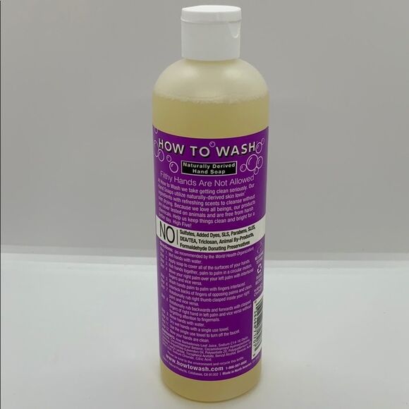 NWT How to Wash Lavender Hand Soao - Picture 4 of 4